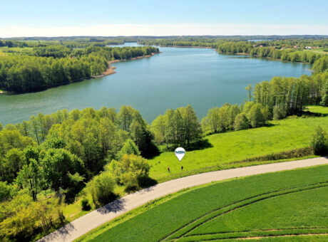 Działka z linią brzegową jez. Ublik Wielki