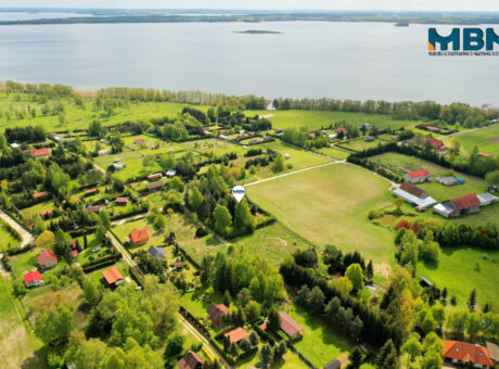 Działka budowlana nad jeziorem Dobskim (Szlak WJM)