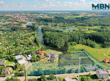 Teren inwestycyjny o pow. 1,1808ha z linią brzegową Węgorzewo