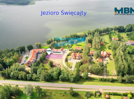 Działka budowlana  45metrów od jeziora Święcajty Szlak WJM