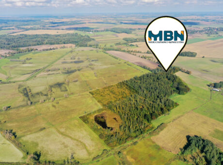 Teren 12,62ha w gminie Barciany