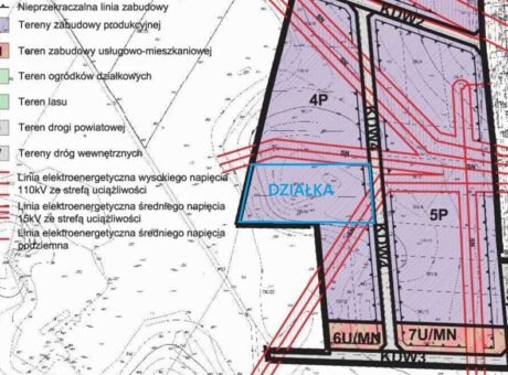 Działka inwestycyjna w Wydminach