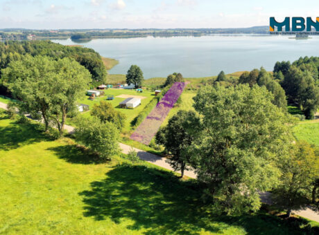 Działka z linią brzegową jez. Gawlik gm. Wydminy