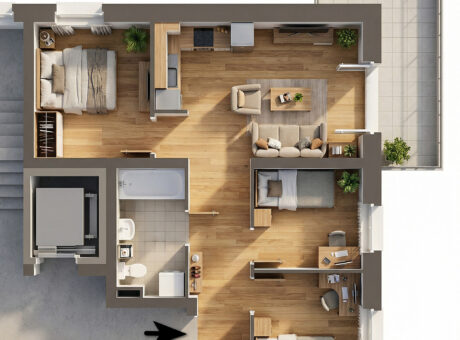 Nowe mieszkanie nr -5 w Giżycku ul. Koszarowa