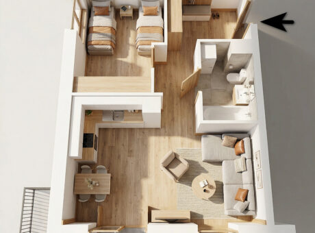 Mieszkanie nr 17 w Giżycku ul. Koszarowa