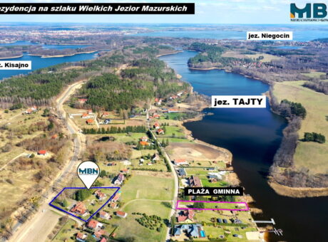 Mazurska posesja na szlaku Wielkich Jezior Mazurskich